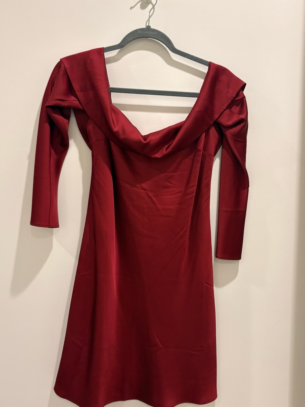 Abercrombie Off-Shoulder Red Dress